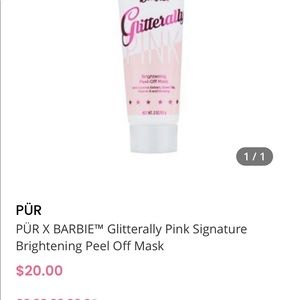 Pur x Barbie Glitterally Pink Peel Off Mask. Brand new